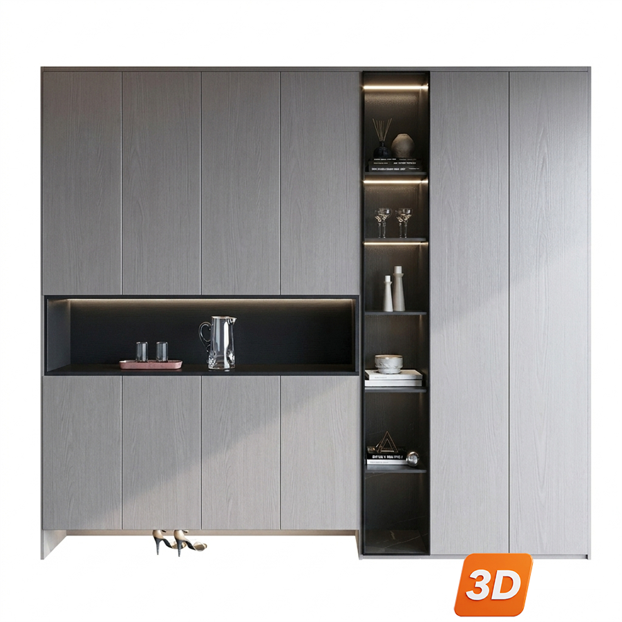 Shoe cabinet Skp Files